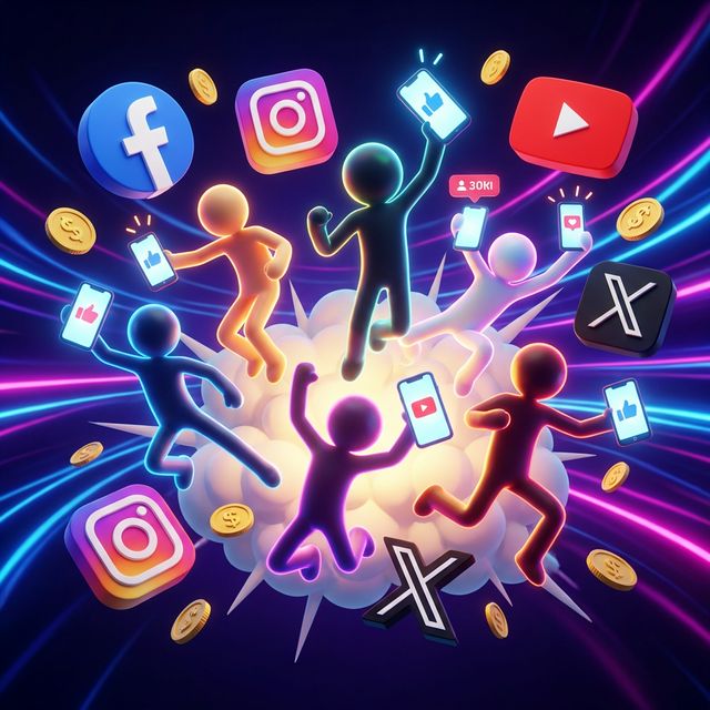 Influencers WintonCoin Stickman